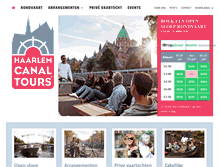Tablet Screenshot of haarlemcanaltours.com